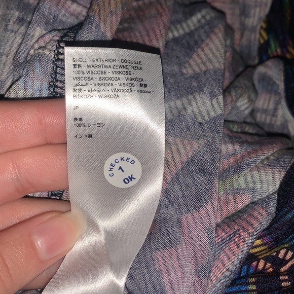 Desigual Tiered Maxi Drawcord Waist Knit Skirt Size S - Picture 15 of 16